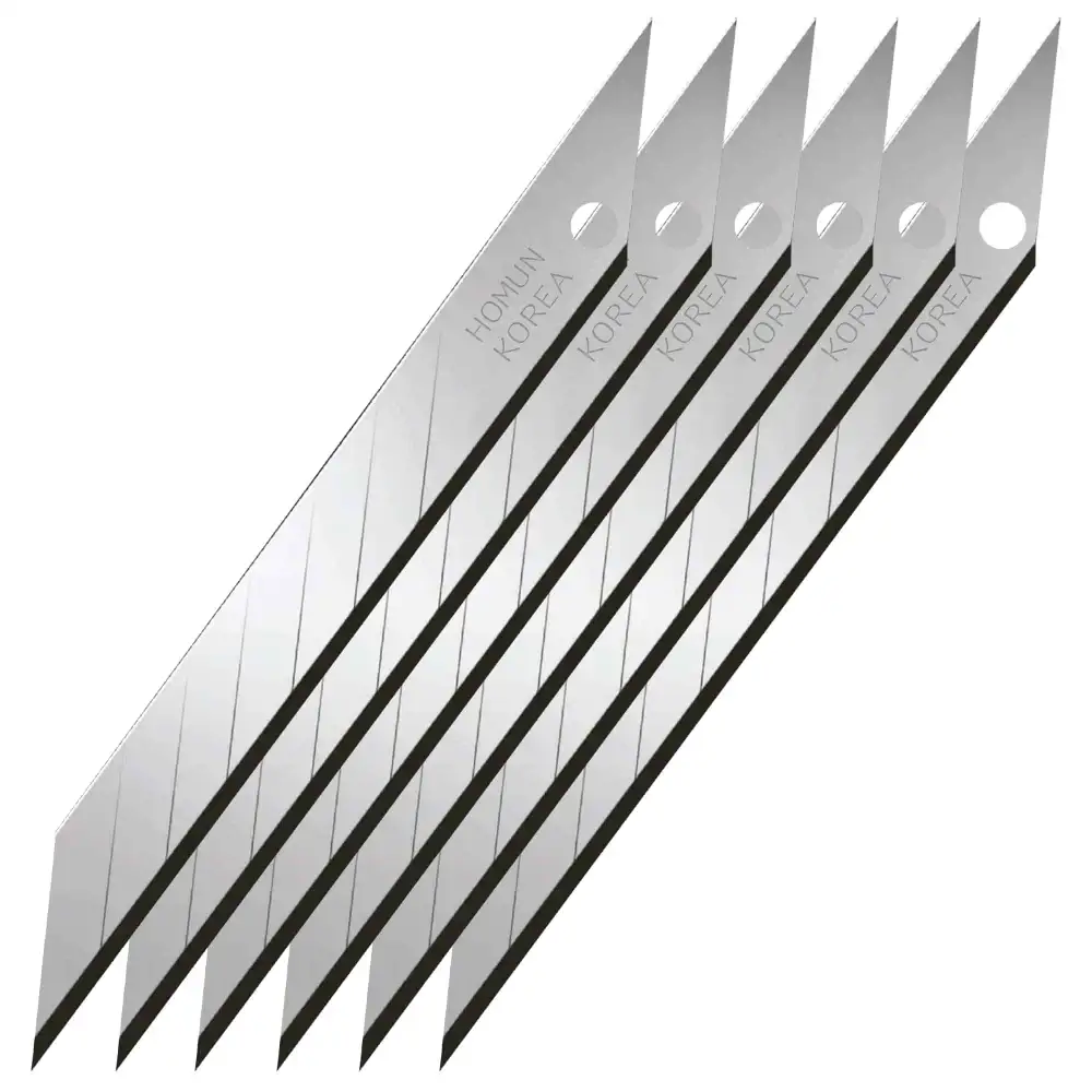 لبه های قابل شکستن و 30 درجه تیغ کاتر فولادی هومان مدل HM-S30