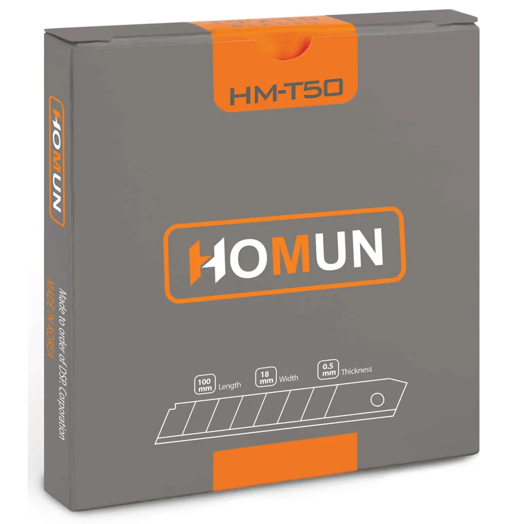 بستهبندی اورجینال تیغ کره اصل هومان مدل HM-T50