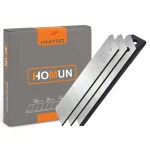 سه عدد تیغ کاتر و بسته‌بندی اورجینال تیغ کره اصل هومان مدل HM-T50