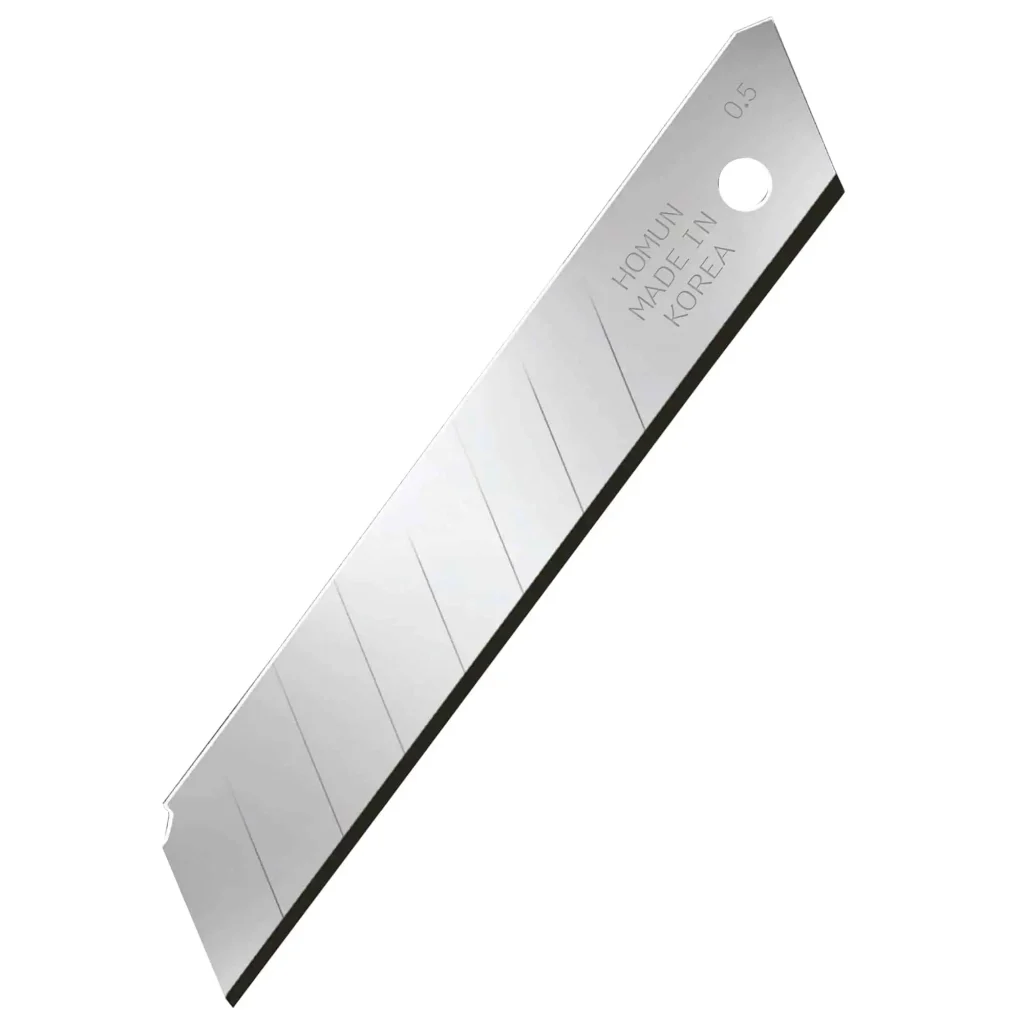 عکس تک تیغ کاتر استیل ضد زنگ هومان مدل HM-T50 با زاویه 60 درجه